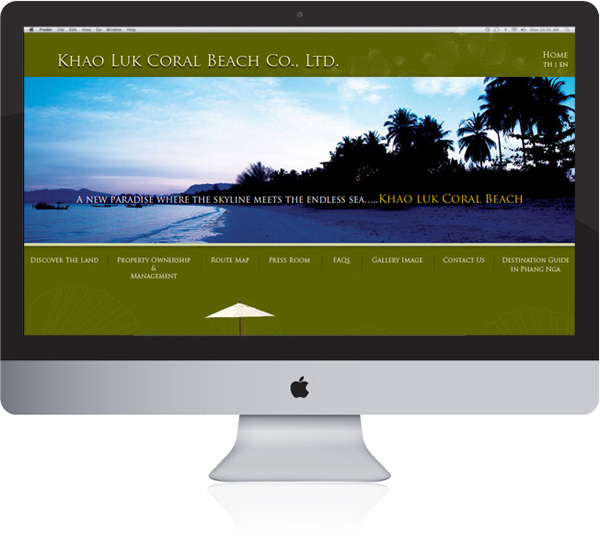 Website / Khaolak Coral Beach